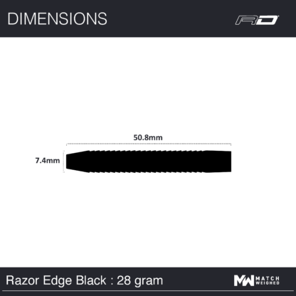 Razor Edge Black 28g - Image 6