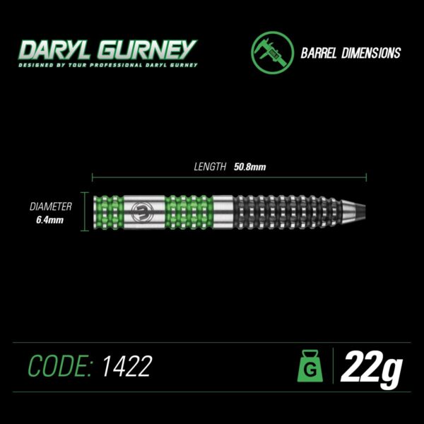 Daryl Gurney Grænu pílusett