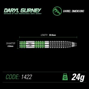 Daryl Gurney Grænu pílusett - Image 2