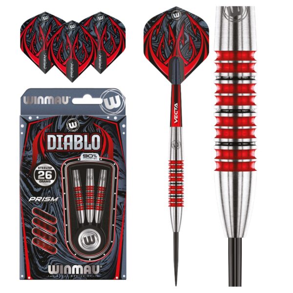 Tungsten Pílur - Diablo 26g - Tundur