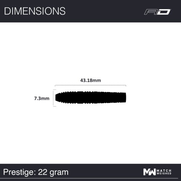 Luke Humphries Prestige pílusett