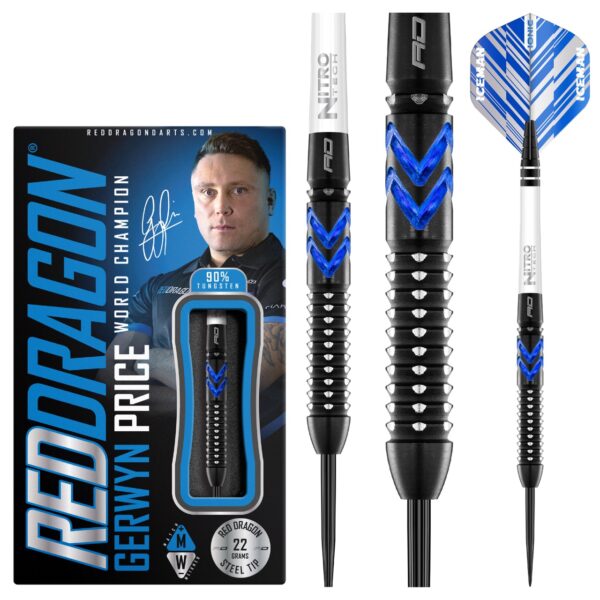 Gerwyn Price Iceman - Blue Ice 22g