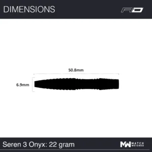 Tungsten Pílur - Seren 3 svartar - Image 3