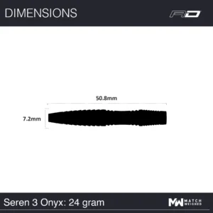 Tungsten Pílur - Seren 3 svartar - Image 4