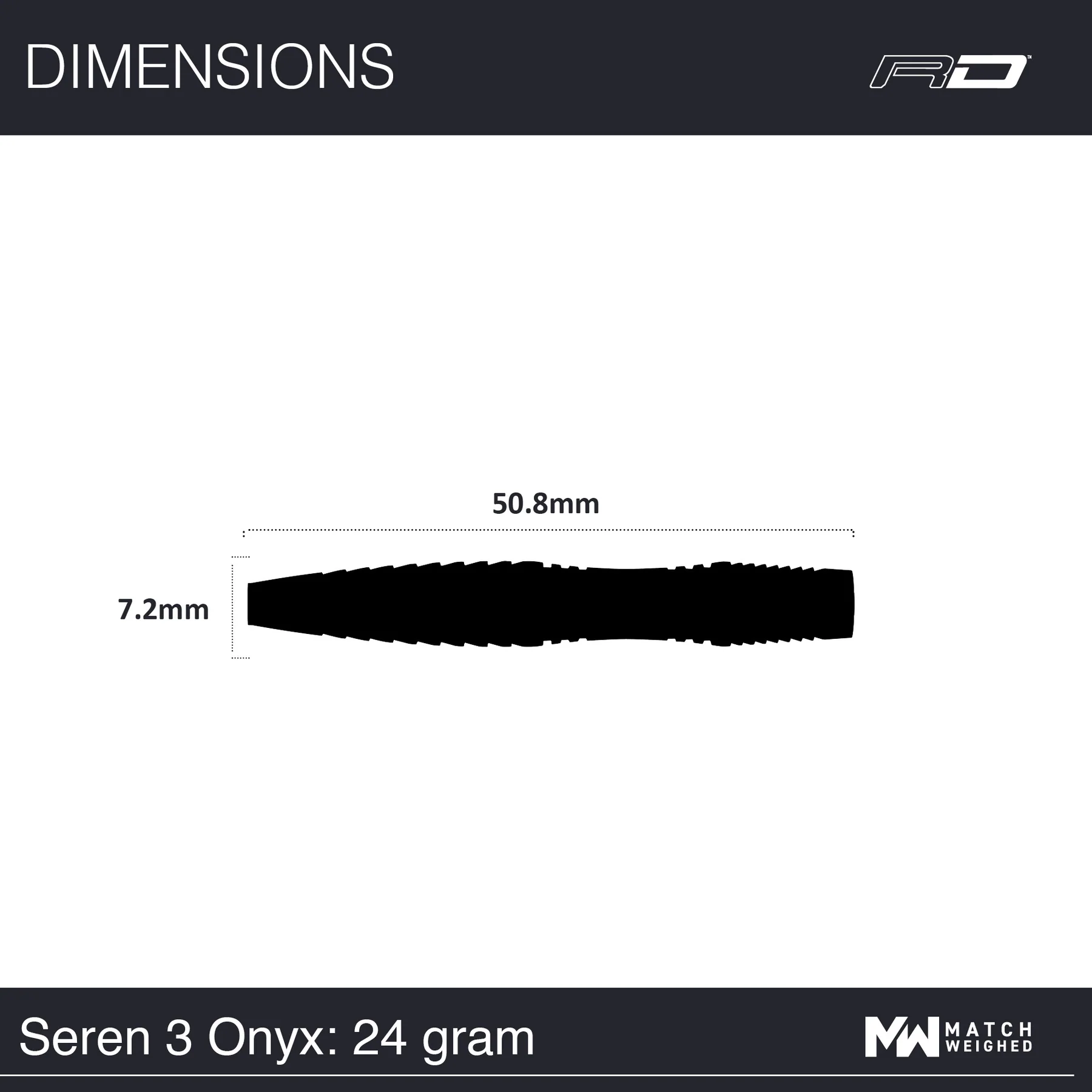 Tungsten Pílur - Seren 3 svartar - Image 4