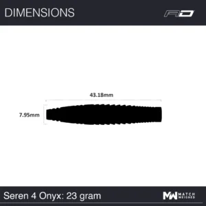 Tungsten Pílur - Seren 4 svartar - Image 5
