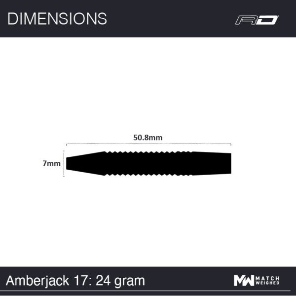 Tungsten Pílur - Amberjack 17