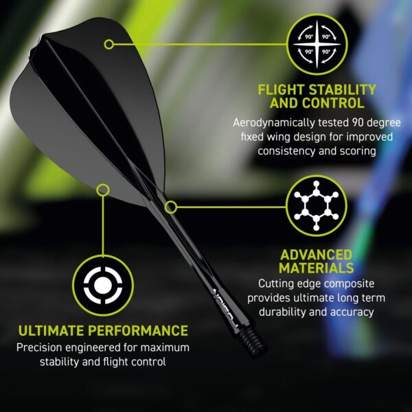 Fusion arrow svört - short