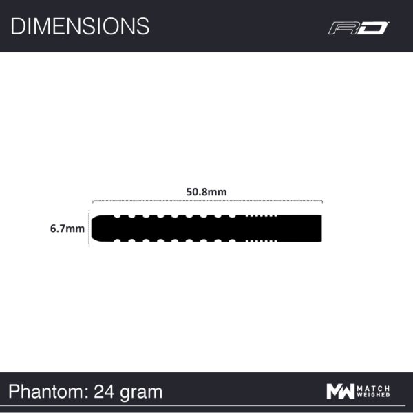 Tungsten Pílur - Phantom 1