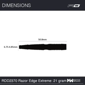 Tungsten Pílur - Razor edge Extreme - Image 5