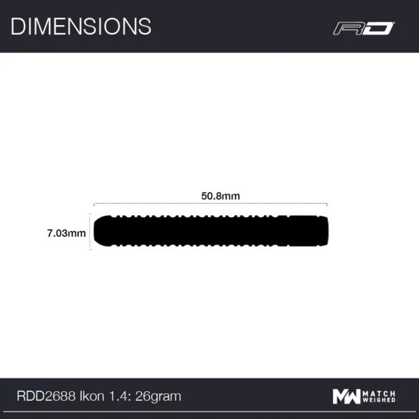 Tungsten Pílur - Ikon 1.4