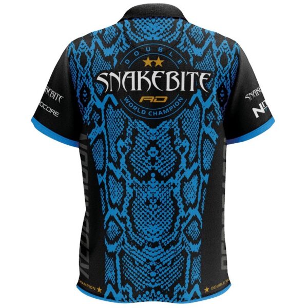 Peter "Snakebite" Wright Blár bolur - 2XL