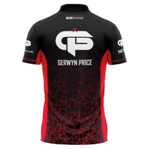 Gerwyn "Iceman" Price - Rauður Polo bolur - Image 2
