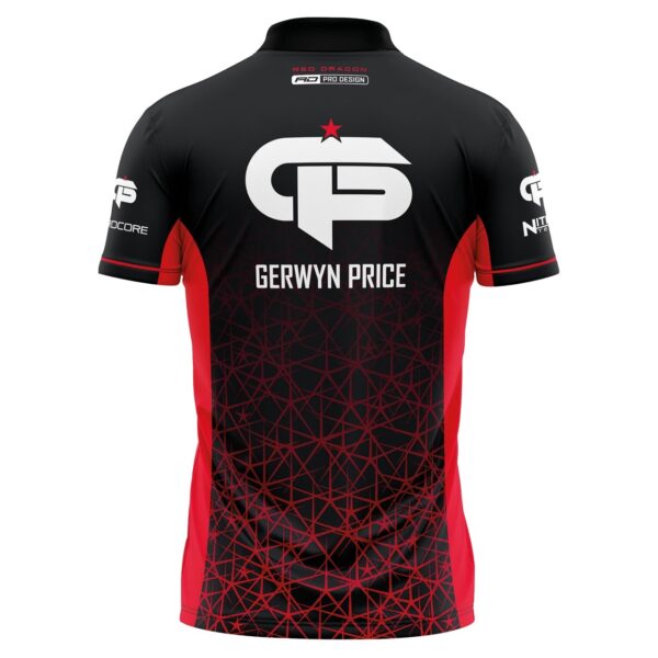 Gerwyn "Iceman" Price - Rauður Polo bolur