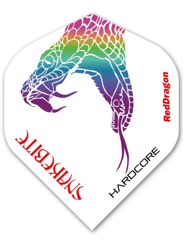 Fjaðrir - Peter "Snakebite" Wright Hvít regnboga slanga