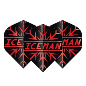 Fjaðrir - Gervyn "Iceman" Price svört/rauð - Image 2
