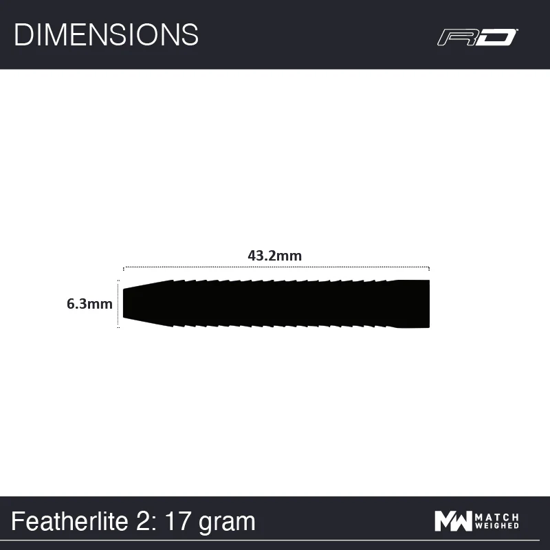 Tungsten pílusett - Featherlites - Image 3