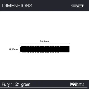 Tungsten pílusett - RD Fury 1 (flight master) - Image 6