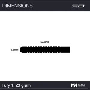 Tungsten pílusett - RD Fury 1 (flight master) - Image 8