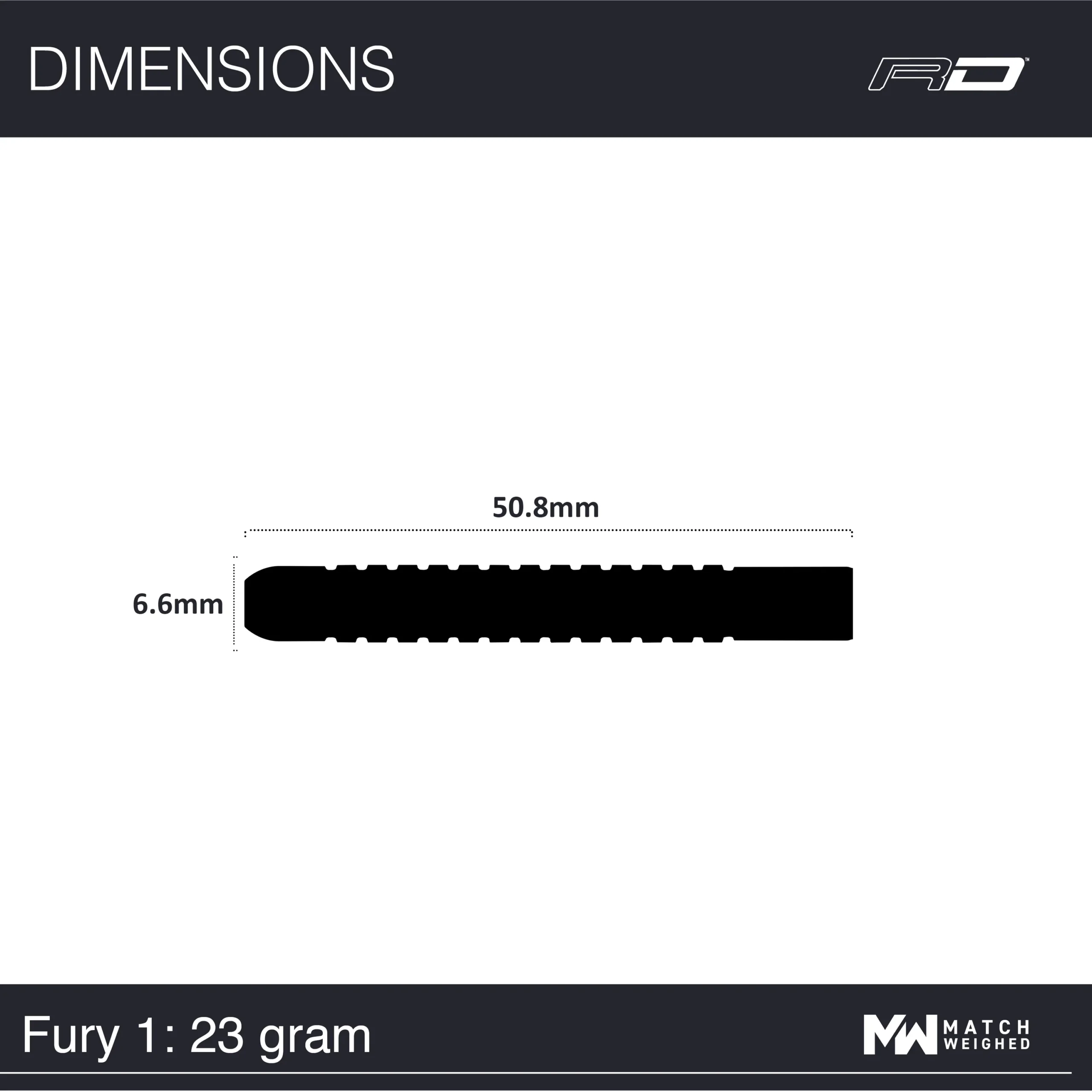 Tungsten pílusett - RD Fury 1 (flight master) - Image 8