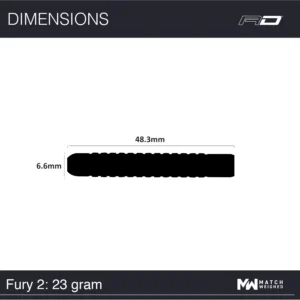 Tungsten pílusett - RD Fury 2 ( flight master ) - Image 6