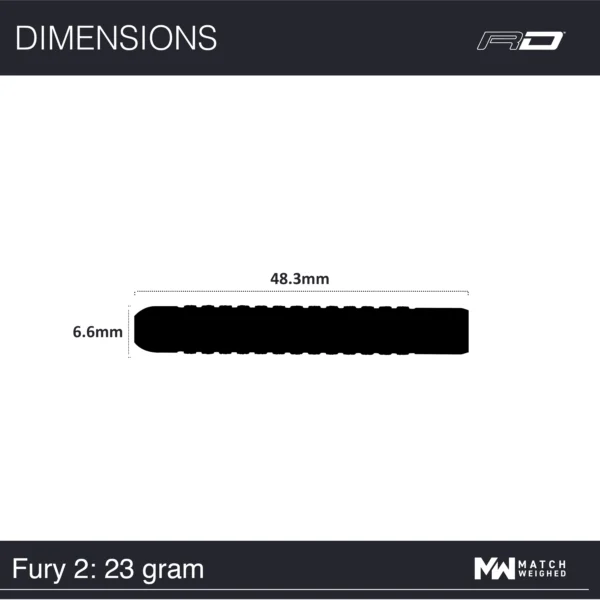 Tungsten pílusett - RD Fury 2 ( flight master )