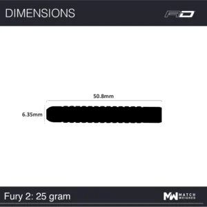 Tungsten pílusett - RD Fury 2 ( flight master ) - Image 7