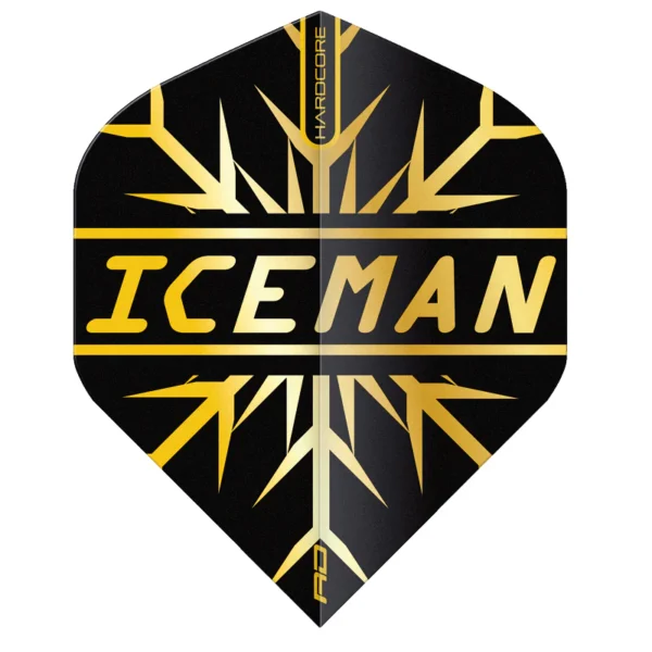 Fjaðrir - Gervyn "Iceman" Price svart/gold